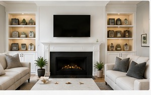 Finished residential interior