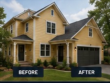 Exterior painting project