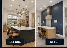 Interior painting project
